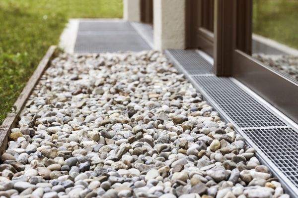French Drain Construction in Easley