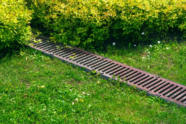 Yard Drainage Installation in Easley