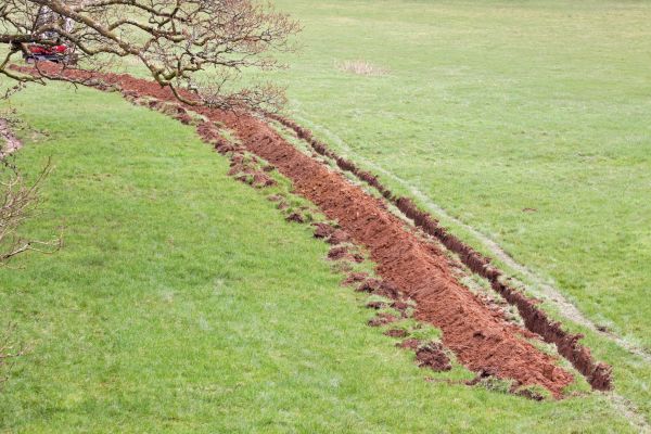 Swale Installation in Easley