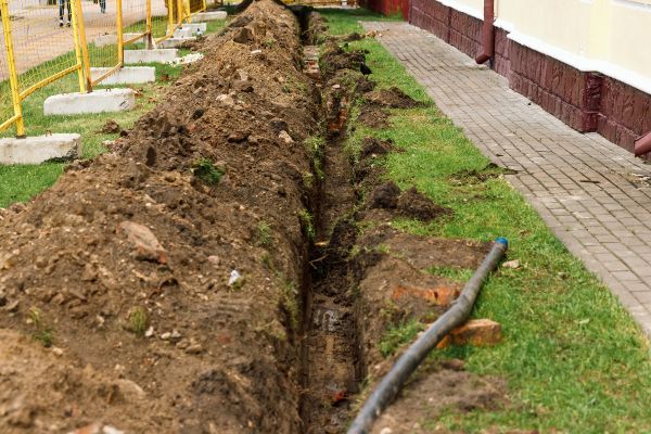 French Drain Replacement in Easley