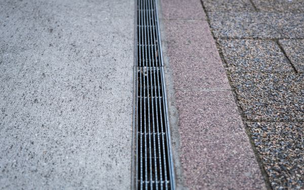 Grated Drain Installation in Easley