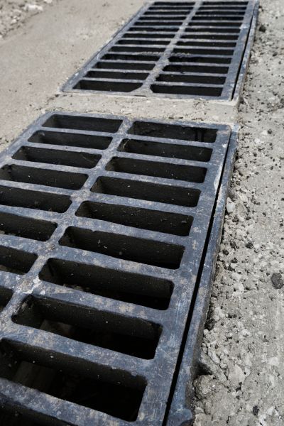 Sidewalk Drainage Installation in Easley